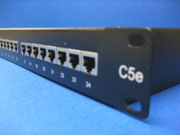 cat5e patch panel shielded