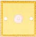 Mirror Gold Series 1 GANG BELL PUSH SWITCH