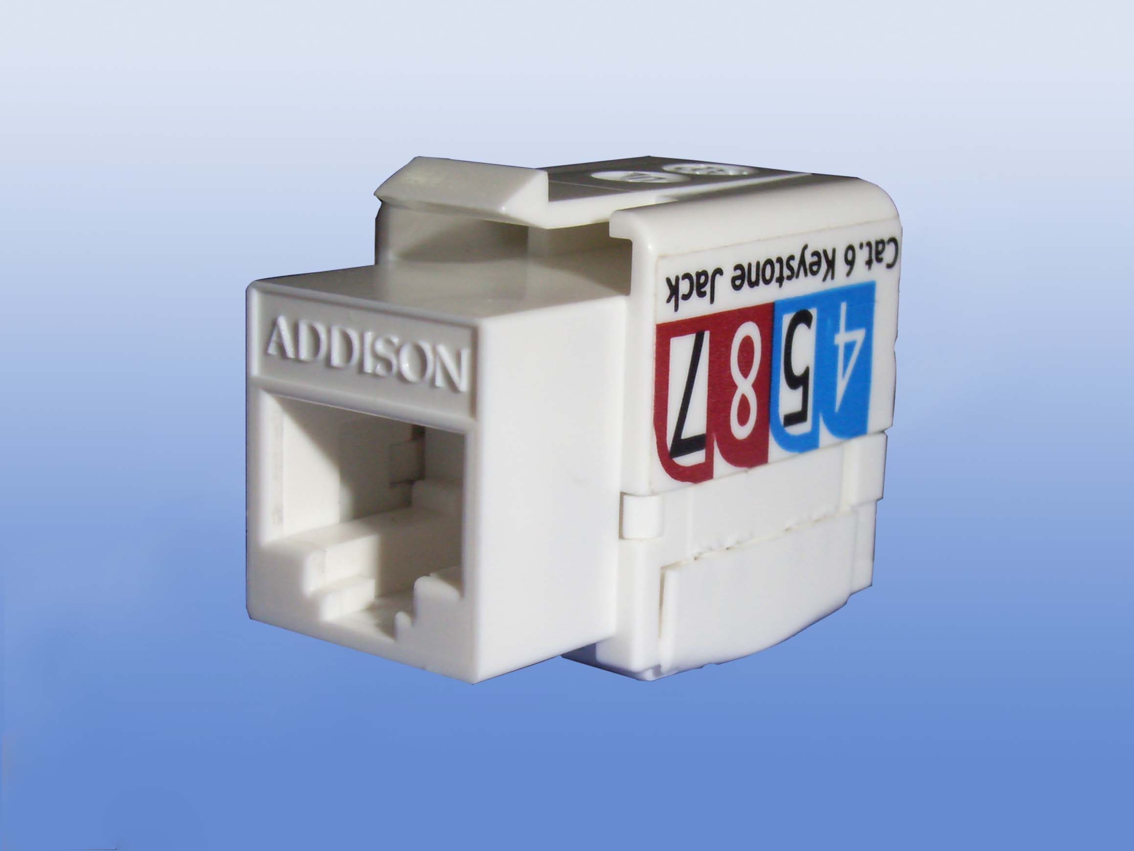 Addison Cat6 keystone Jacks