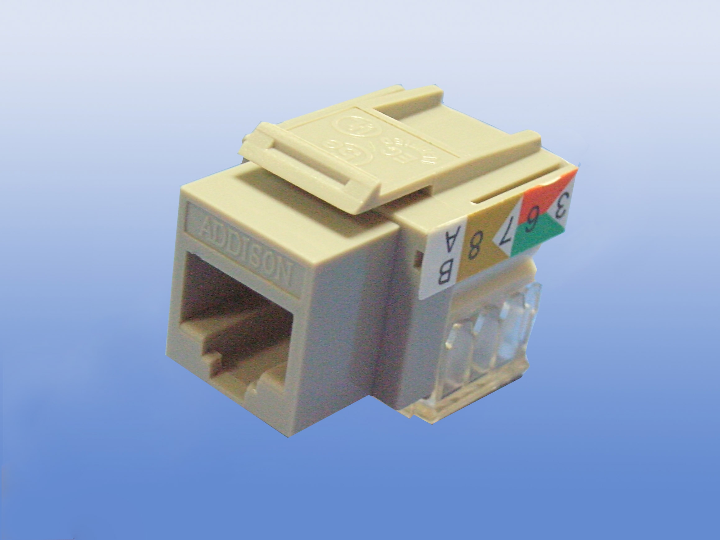 CAT7,8P8C, shielded T568A/B Wiring 